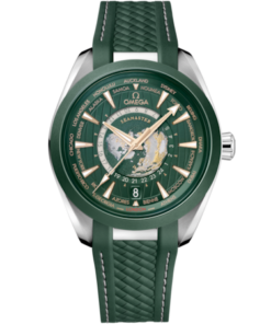 Seamaster Aqua Terra 150M 43 mm, steel on rubber strap