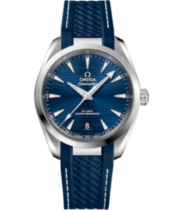 Seamaster Aqua Terra 150M 38 mm, steel on rubber strap