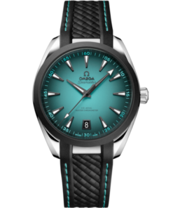 Seamaster Aqua Terra 150M 41 mm, steel on rubber strap