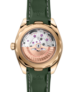 Alternative view of Seamaster Aqua Terra 150M 41 mm, Moonshine™ gold on rubber strap