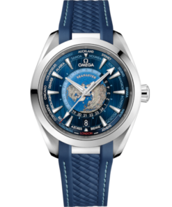 Seamaster Aqua Terra 150M 43 mm, steel on rubber strap