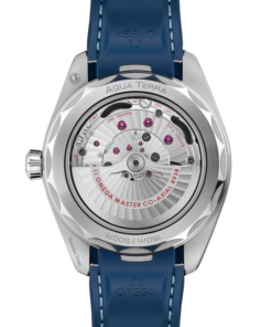 Vue alternative de Seamaster Aqua Terra 150M 43 mm, steel on rubber strap