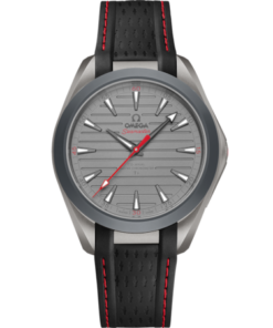 Seamaster Aqua Terra 150M 41 mm, titanium on rubber strap