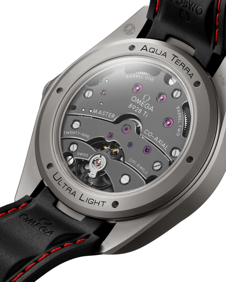 Seamaster Aqua Terra 150M 41 mm, titanium on rubber strap - Image 4