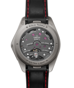 Alternative view of Seamaster Aqua Terra 150M 41 mm, titanium on rubber strap