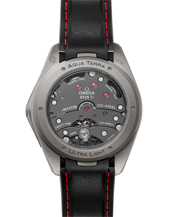Seamaster Aqua Terra 150M 41 mm, titanium on rubber strap - Image 2