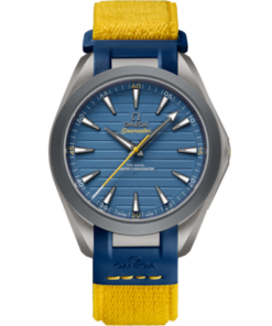 Seamaster Aqua Terra 150M 41 mm, titanium on rubber strap