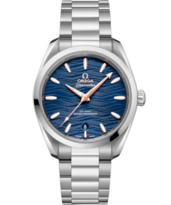 Seamaster Aqua Terra 150M 38 mm, steel on steel