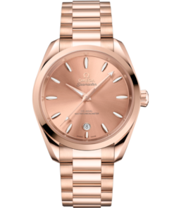 Seamaster Aqua Terra Shades 38 mm, Sedna™ gold on Sedna™ gold