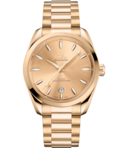 Seamaster Aqua Terra Shades 38 mm, Moonshine™ gold
