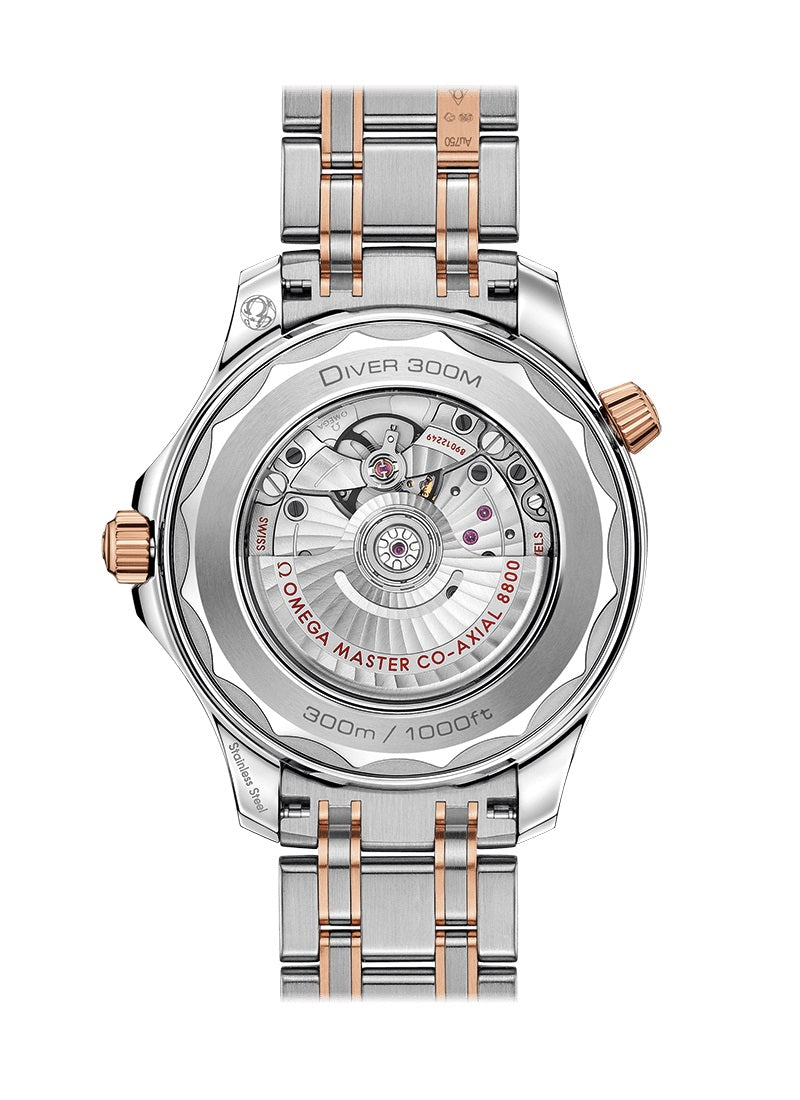 A- Seamaster Diver 300M 42 mm, steel ‑ Sedna™ gold on steel - Image 2