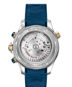 Alternative view of Seamaster Diver 300M 44 mm, steel ‑ yellow gold on rubber strap