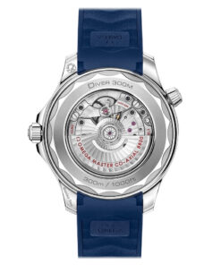 Alternative view of Seamaster Diver 300M 42 mm, steel on rubber strap