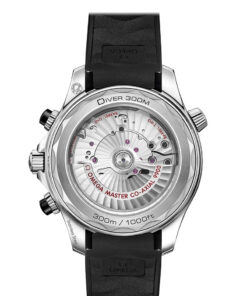 Alternative view of Seamaster Diver 300M 44 mm, steel on rubber strap