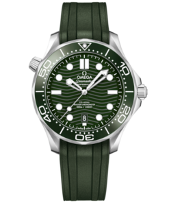 Seamaster Diver 300M 42 mm, steel on rubber strap