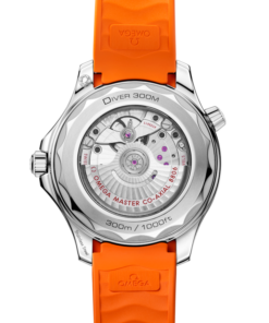 Alternative view of Seamaster Diver 300M 42 mm, steel on rubber strap