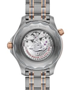 Alternative view of Seamaster Diver 300M 42 mm, titanium ‑ tantalum ‑ Sedna™ gold on titanium ‑ tantalum ‑ Sedna™ gold