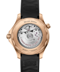 Alternative view of Seamaster Diver 300M 42 mm, Bronze gold on rubber strap