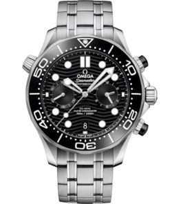 Seamaster Diver 300M 44 mm, steel on steel
