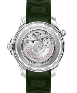 Alternative view of Seamaster Diver 300M 42 mm, steel on rubber strap