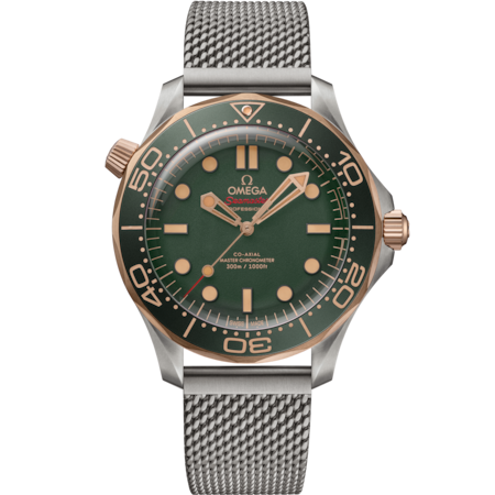 Seamaster Diver 300M 42 mm, titanium ‑ Bronze gold on titanium