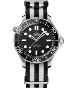 Seamaster Diver 300M 42 mm, steel on NATO strap