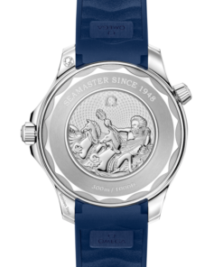 Alternative view of Seamaster Diver 300M 42 mm, steel on rubber strap