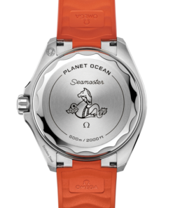 Alternative view of Seamaster Planet Ocean 600M 42 mm, steel on rubber strap