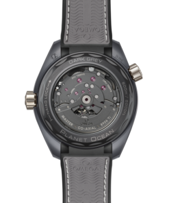 Alternative view of Seamaster Planet Ocean 600M 45.5 mm, grey ceramic on rubber strap