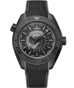 Seamaster Planet Ocean 600M 45.5 mm, black ceramic on rubber strap