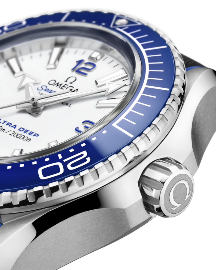 Seamaster Planet Ocean 6000M 45.5 mm, O‑MEGASTEEL on rubber strap - Image 4