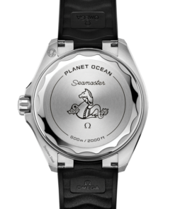 Alternative view of Seamaster Planet Ocean 600M 42 mm, steel on rubber strap