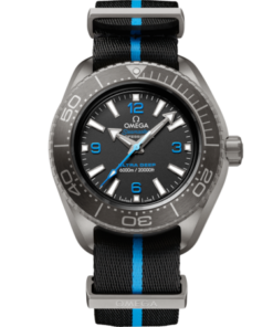 Seamaster Planet Ocean 6000M 45.5 mm, titanium on NATO strap