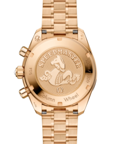 Alternative view of A- Speedmaster 38 38 mm, Moonshine™ gold on Moonshine™ gold