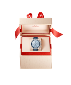 Alternative view of Speedmaster 38 38 mm, steel on leather strap