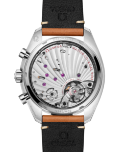 Alternative view of Speedmaster Chronoscope 43 mm, steel on leather strap