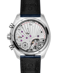 Alternative view of Speedmaster Chronoscope 43 mm, steel on leather strap