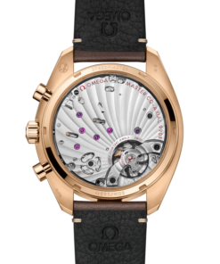 Alternative view of Speedmaster Chronoscope 43 mm, Bronze gold on leather strap