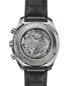 Alternative view of Speedmaster Dark Side of the Moon 44.25 mm, grey ceramic on coated nylon fabric strap