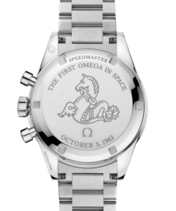 Alternative view of A- Speedmaster First OMEGA in Space 39.7 mm, steel on steel