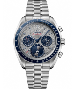 Speedmaster Moonphase 43 mm, steel on steel