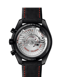 Alternative view of Speedmaster Dark Side of the Moon 44.25 mm, black ceramic on coated nylon fabric strap