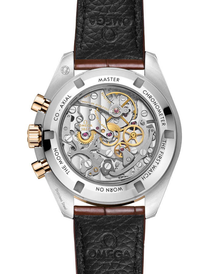 Speedmaster Moonwatch Professional 42 mm, steel ‑ Moonshine™ gold on alligator - Image 2