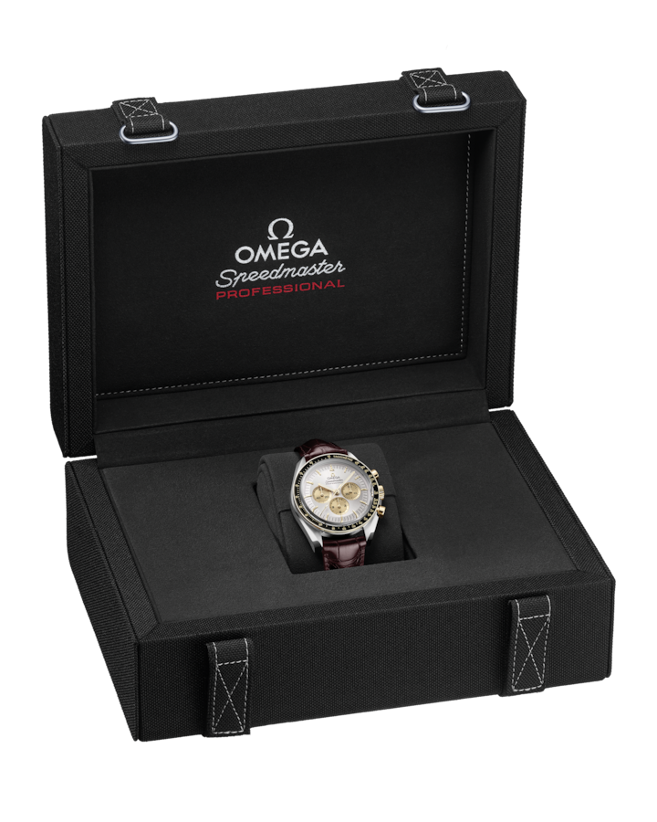 Speedmaster Moonwatch Professional 42 mm, steel ‑ Moonshine™ gold on alligator - Image 5