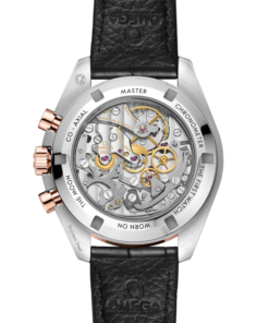 Alternative view of Speedmaster Moonwatch Professional 42 mm, steel ‑ Sedna™ gold on alligator