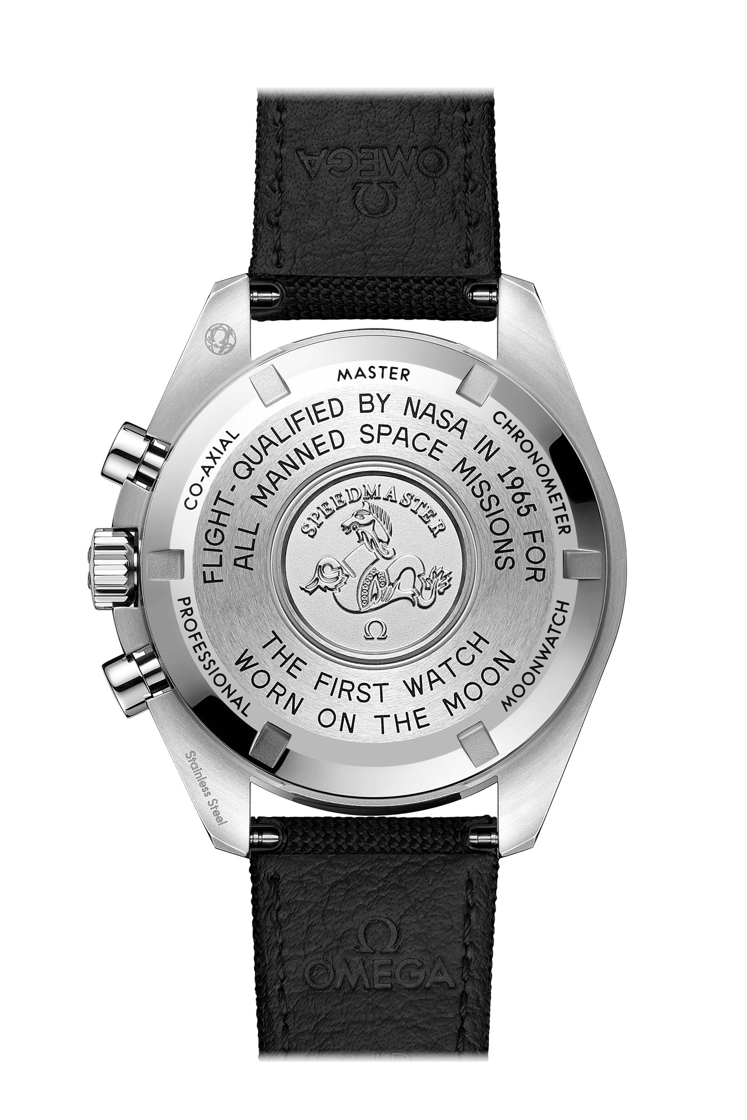 Speedmaster Moonwatch Professional 42 mm, steel on coated nylon fabric strap – Bild 2