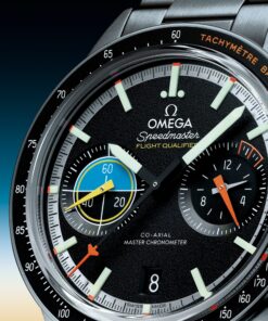 Alternative view of Speedmaster Pilot 40.85 mm, steel on steel