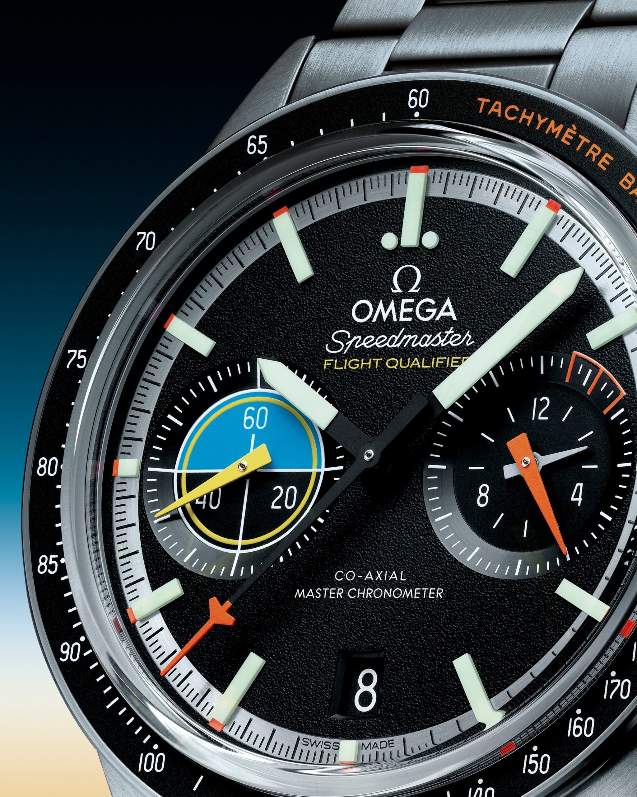 Speedmaster Pilot 40.85 mm, steel on steel – Image 2