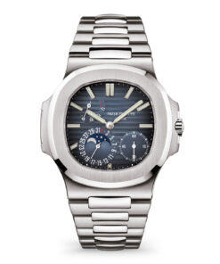 Nautilus Patek Philippe Nautilus Date, Moon Phases Watch, Stainless Steel, 40mm