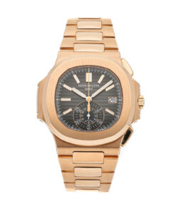 Nautilus Flyback Chronograph, Date Watch, 18k Rose Gold, 40,5 mm